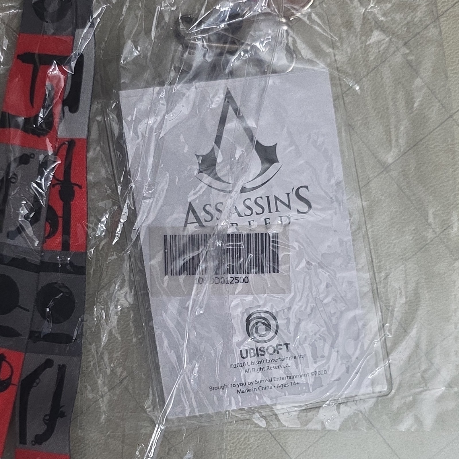 Ubisoft Assassin’s Creed Logo Lanyard w/ ID Badge Holder, 2020