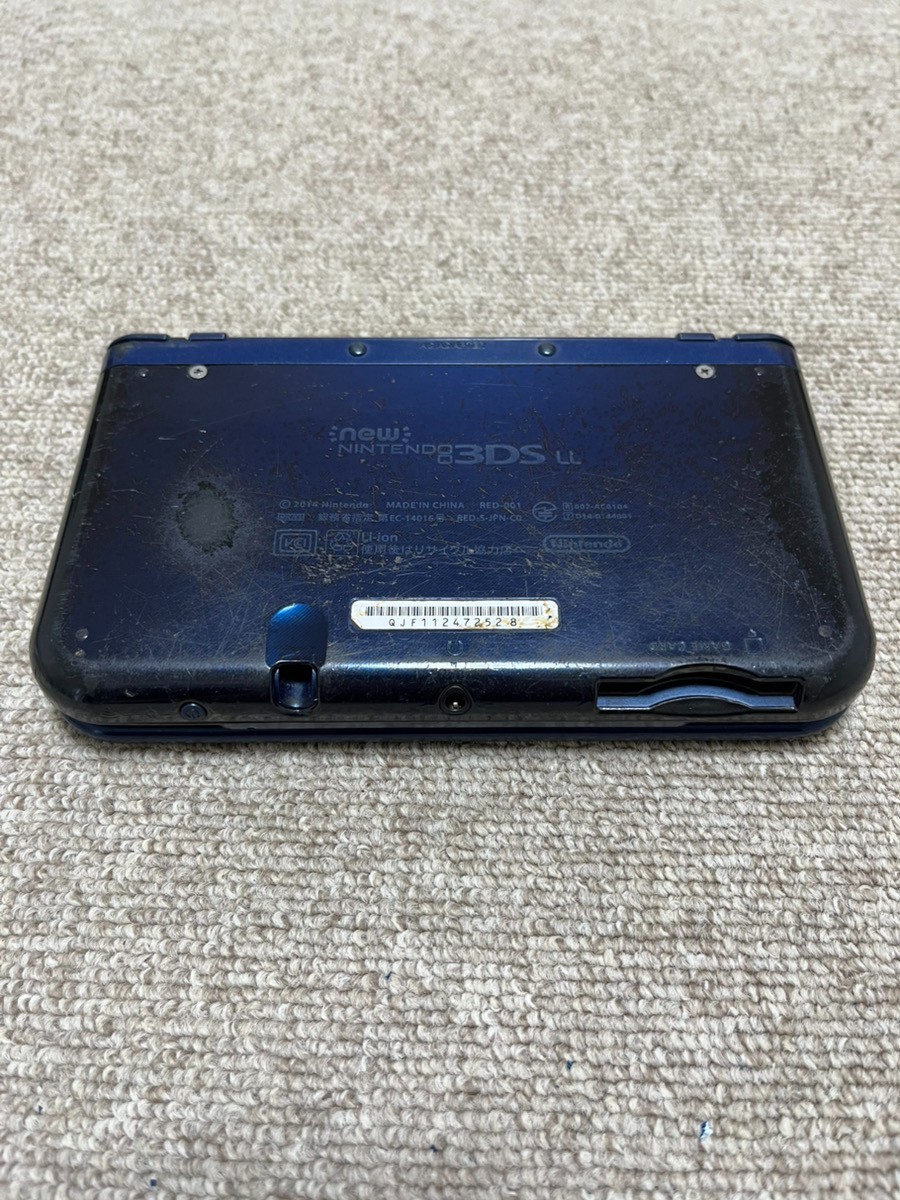 New 3DS LL XL Metalic blue Japan Nintendo Console region Japanese B81 dual IPS