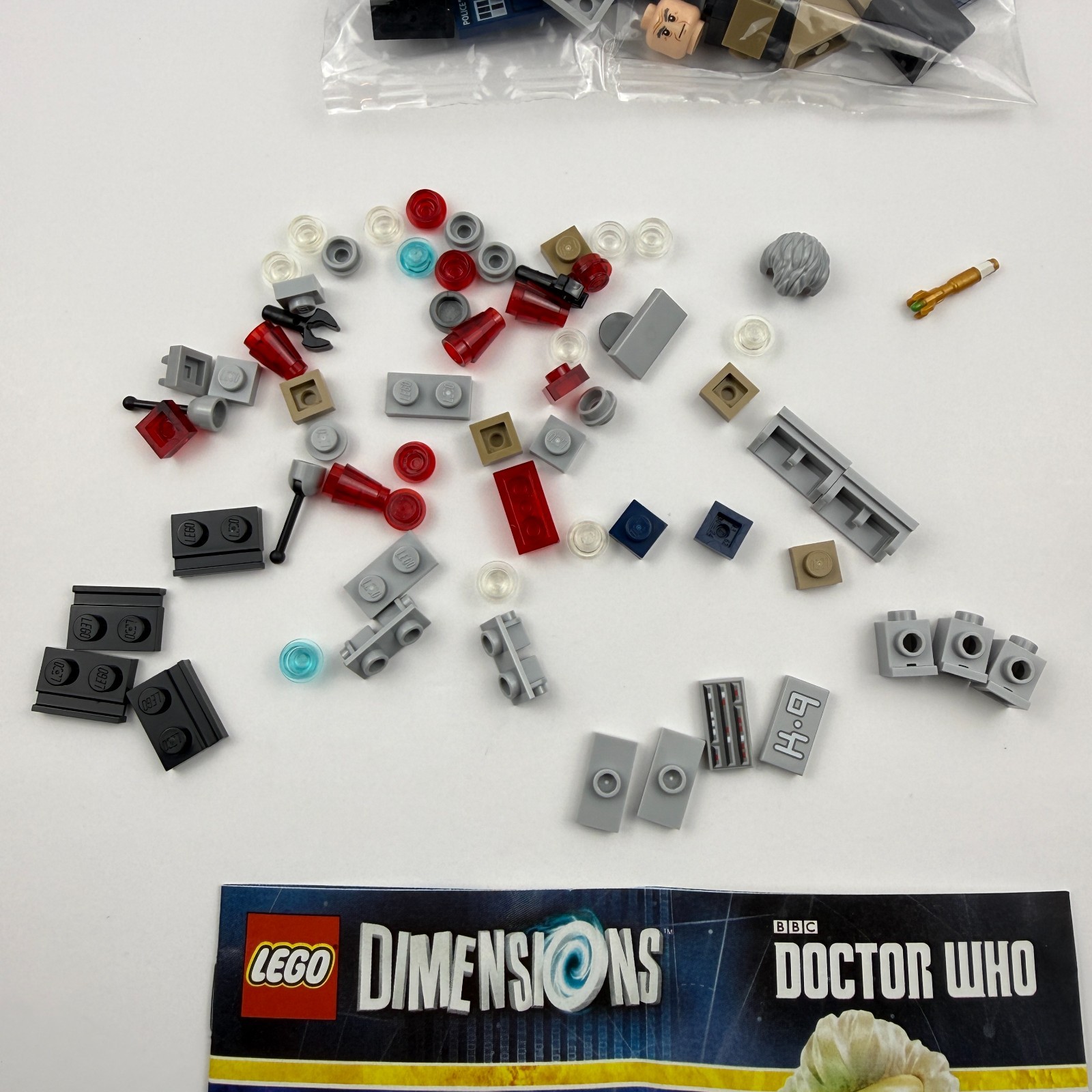 LEGO Dimensions 71204 Doctor Who – 100% Complete w/ Minifig, Tardis & K-9 NO BOX
