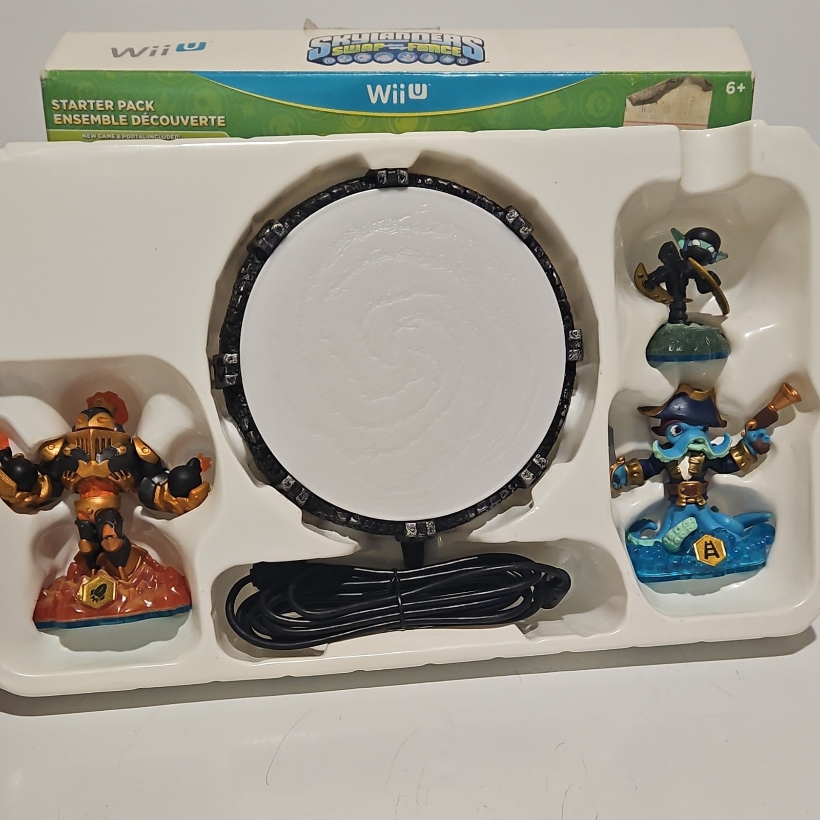 Activision Skylanders Swap Force Wii U Starter Pack w/ Blast Zone, Wash Buckler