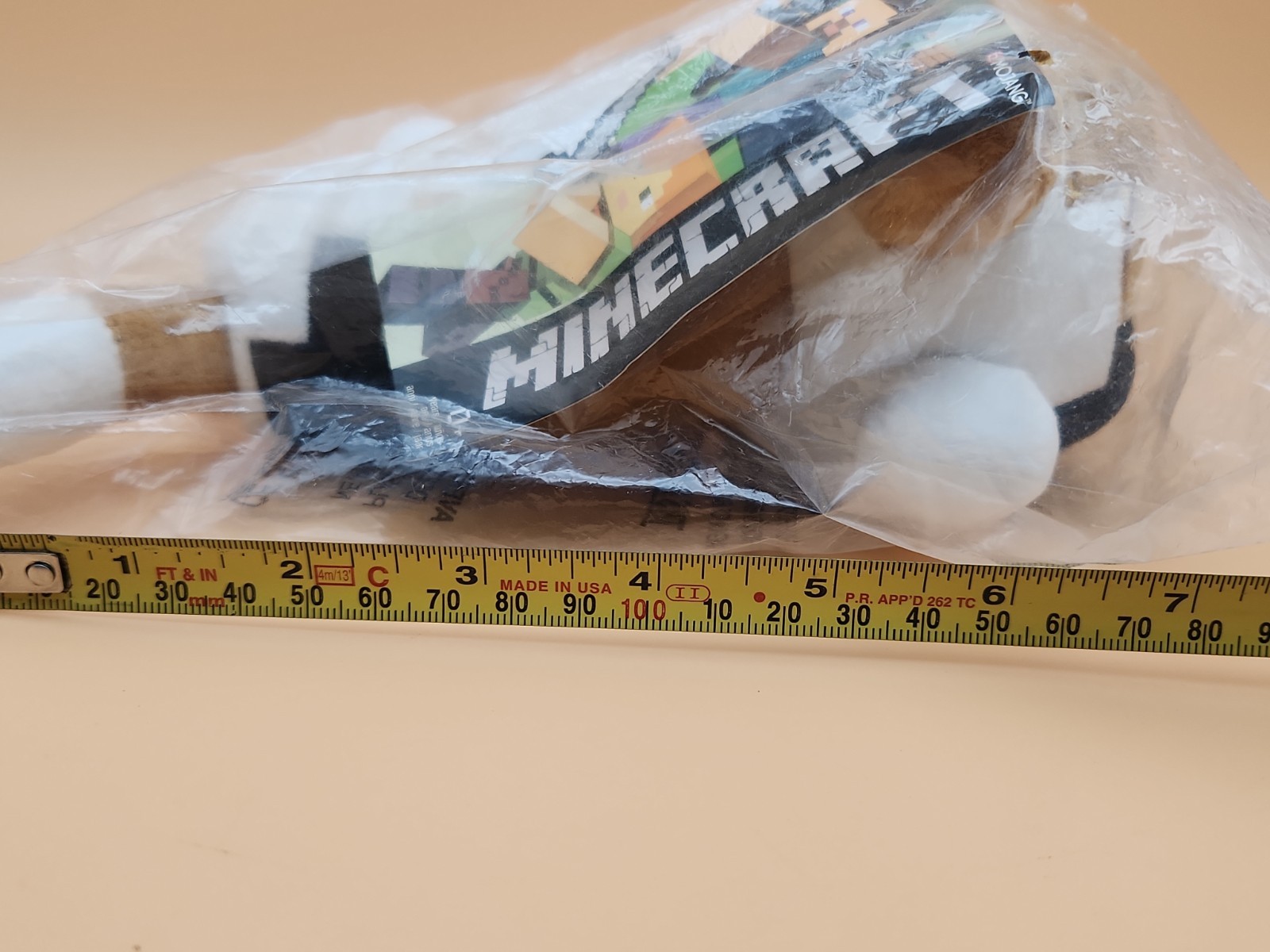 JINX Mojang Minecraft Calico Cat Plush Doll Official Merchandise 7″ -New tag