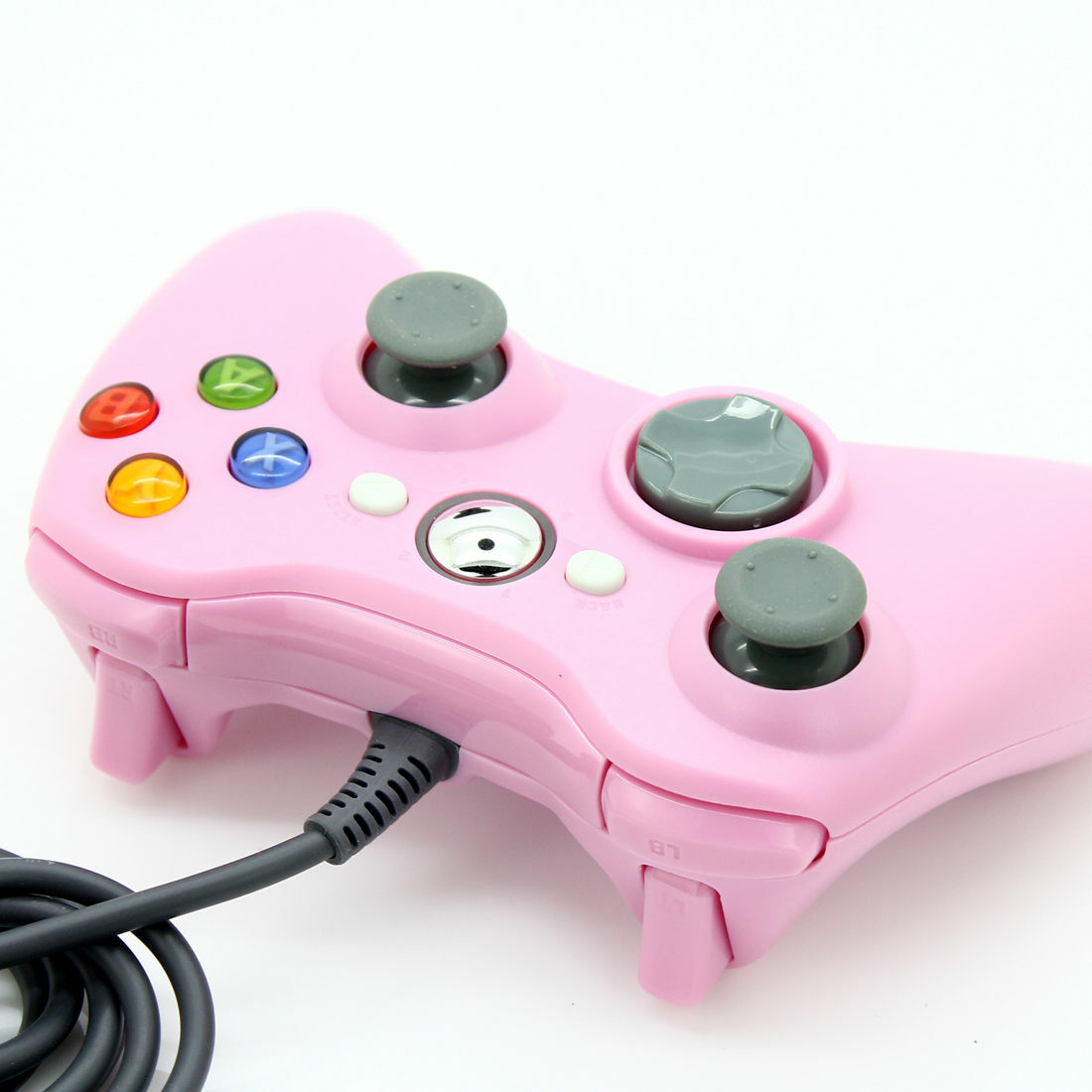 USB Wired Gamepad Joypad Controller For Microsoft Xbox 360 Slim PC Video Game US