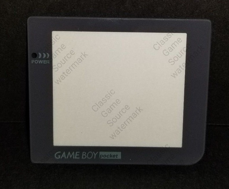 Glass Protective Screen Display Lens for Nintendo GameBoy Pocket W/Adhesive D19