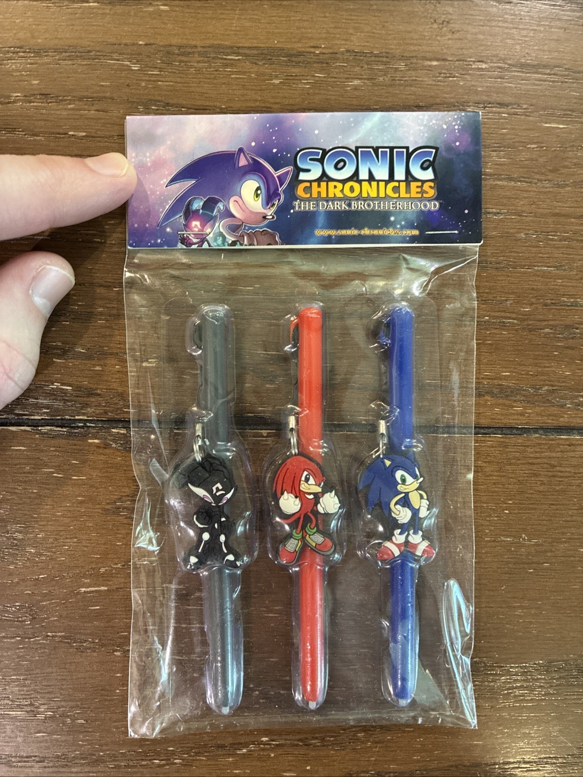 Nintendo DS Sonic Chronicles the Dark Brotherhood Promo Stylus Set Brand New
