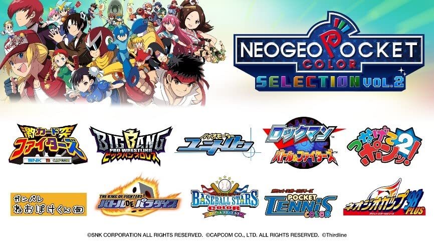 NEOGEO POCKET COLOR SELECTION 2 Nintendo Switch Multi-Language HAC-P-A56AA NEW