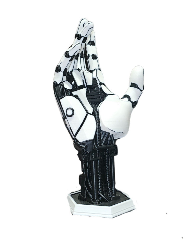 Multi-Color Robot Hand Controller Mount Holder for Xbox One/PS4/PS5 3D Printed