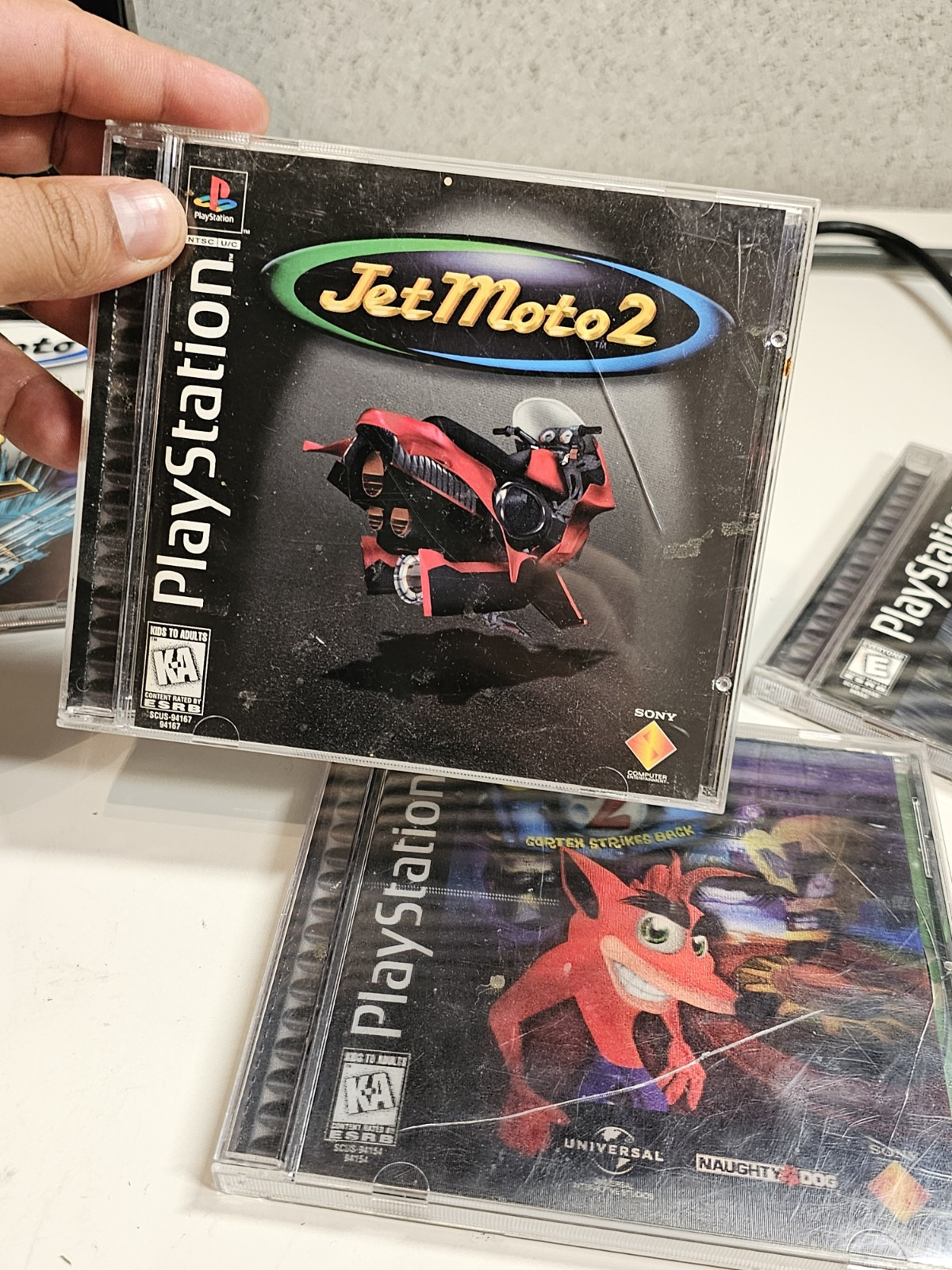 PS1 GAME LOT black Label Bushido Blade, Jet Moto 1 2 3 Sony PlayStation 1 PSX