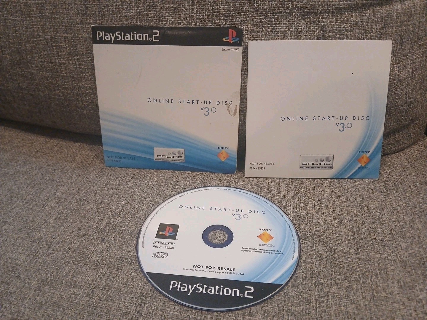 Sony PlayStation 2 Online Start-Up Disc v3.0 Network (PS2)