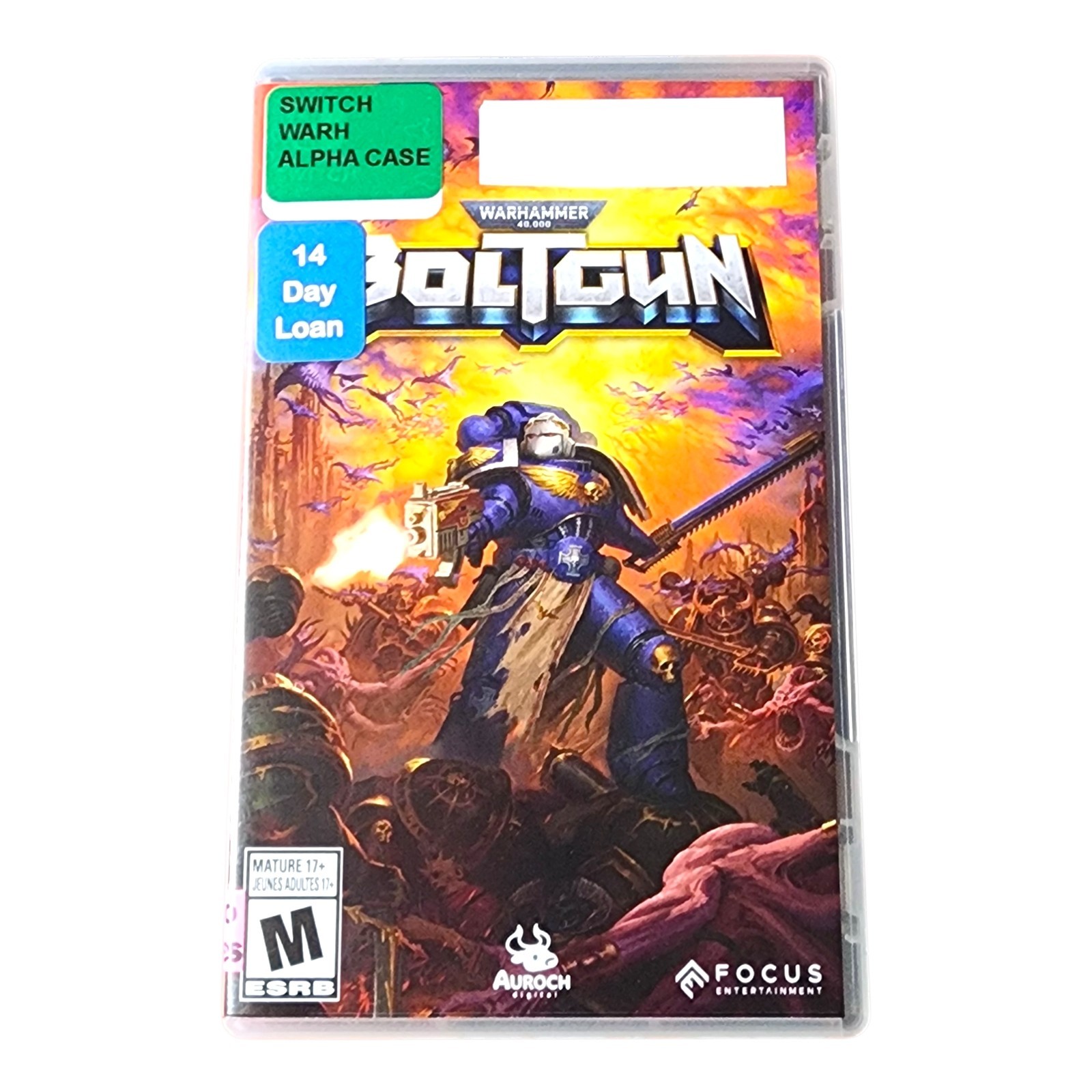 Warhammer 40,000 Boltgun Nintendo Switch Used Video Game Free Shipping