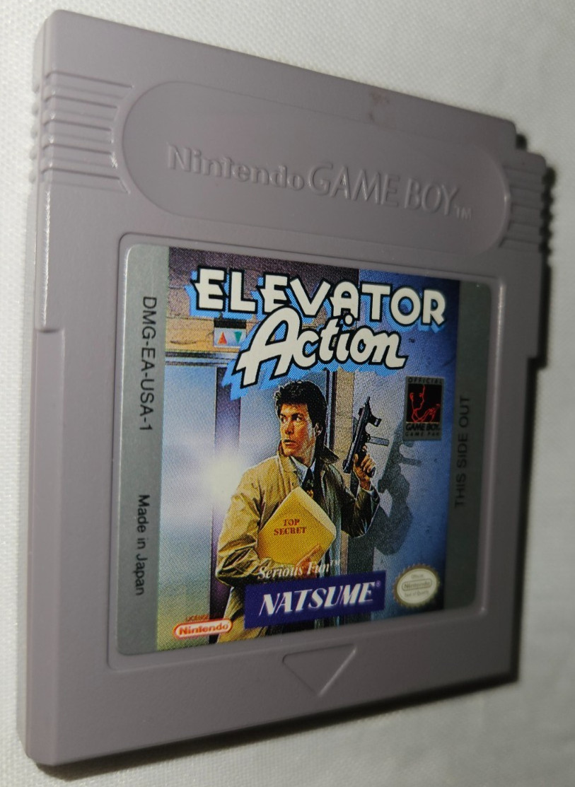 Elevator Action Cartridge Only Authentic Nintendo Game Boy DMG-EA-USA-1 Natsume