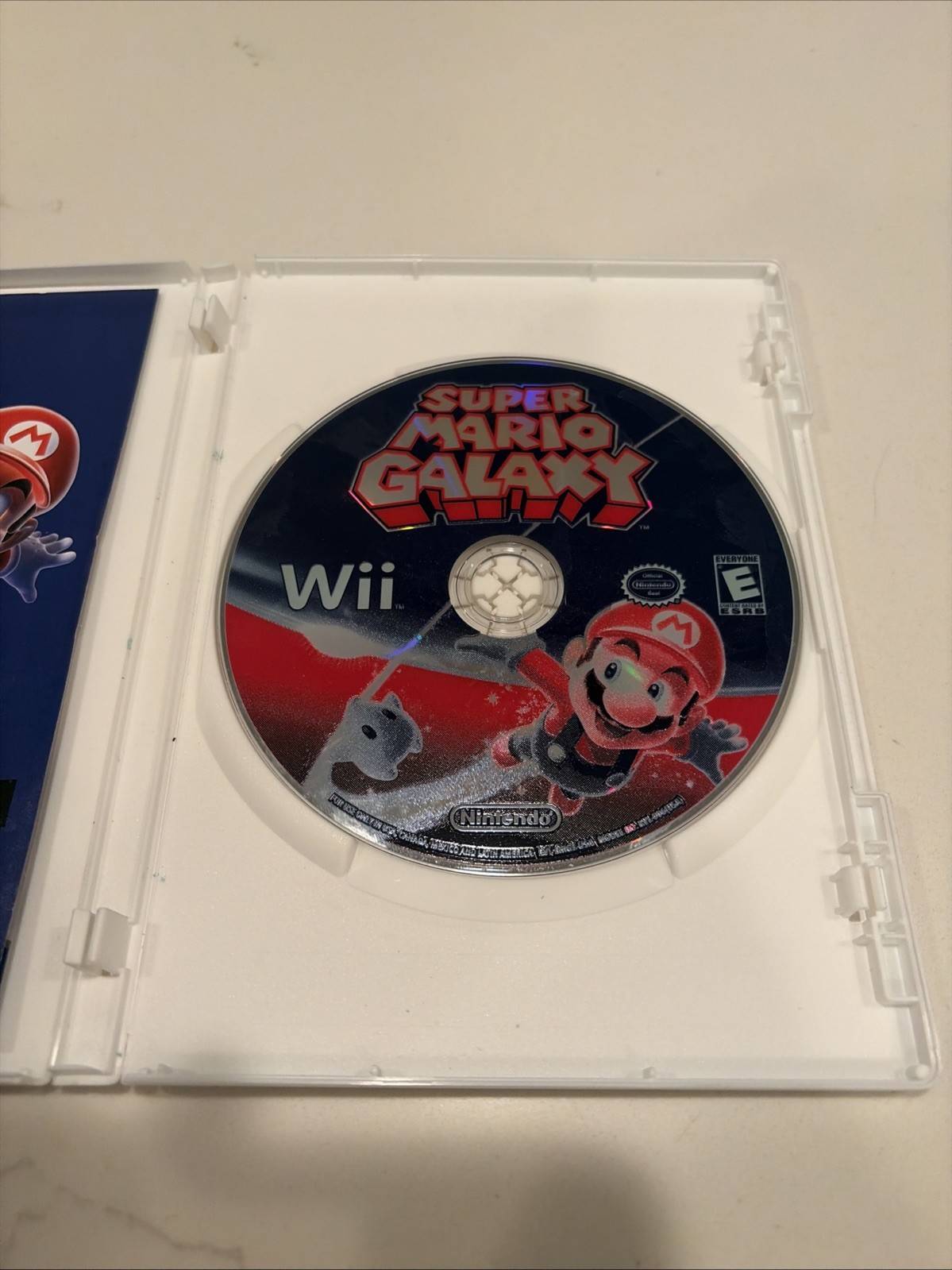 Wii Super Mario Galaxy (Nintendo Wii, 2007) No Manual! TESTED & WORKS GREAT!!!