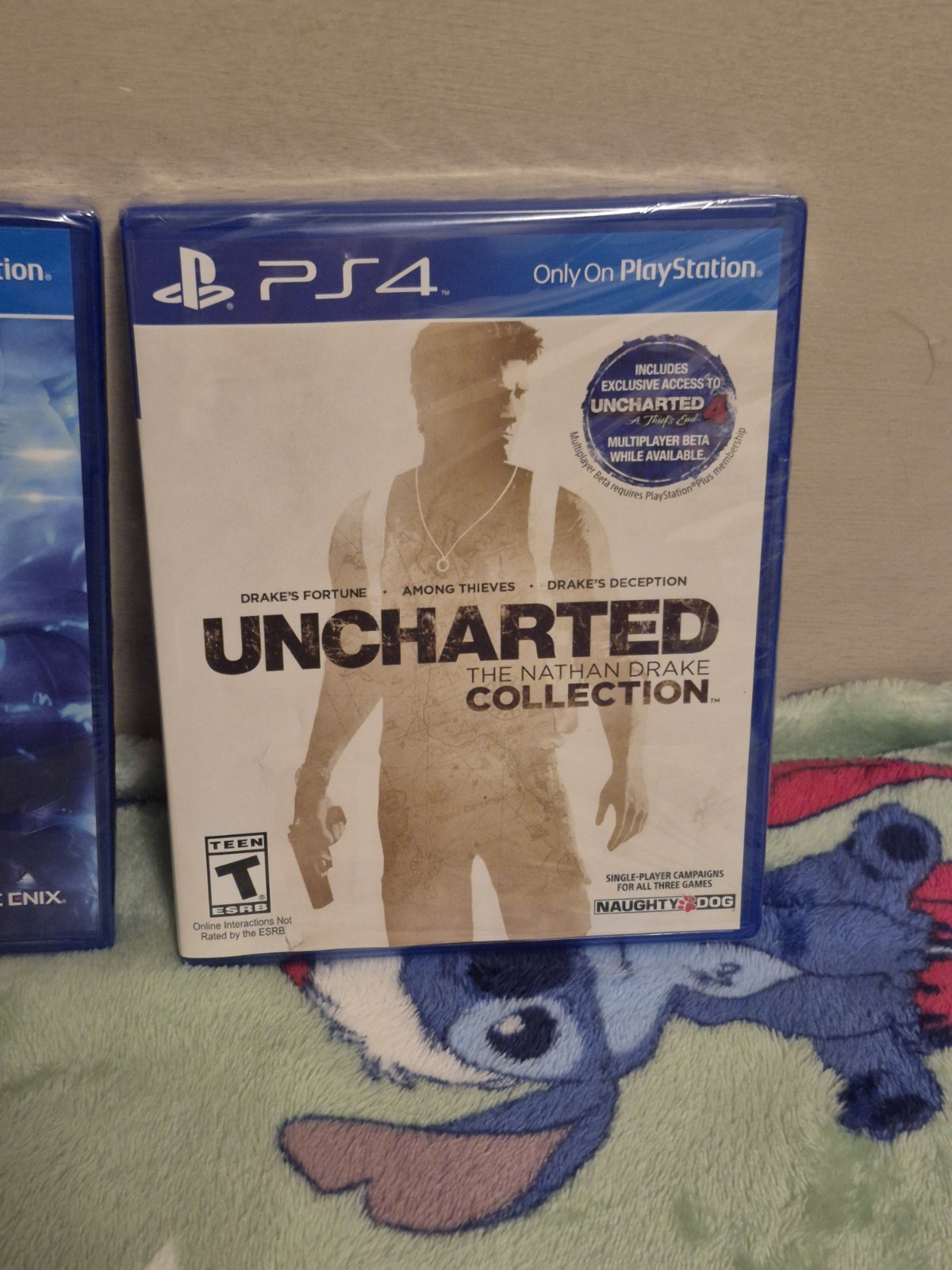 PS4 Lot of 3 Brand New Games, Uncharted Collection, FF X/X-2, Last Of Us!