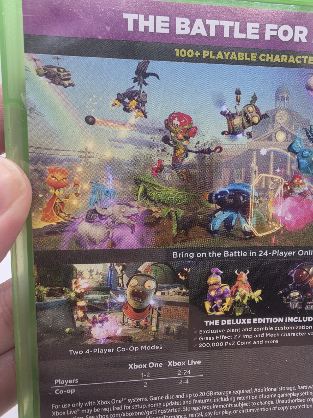 Plants vs. Zombies: Garden Warfare 2 Deluxe Edition Cib Complete Mint Tested