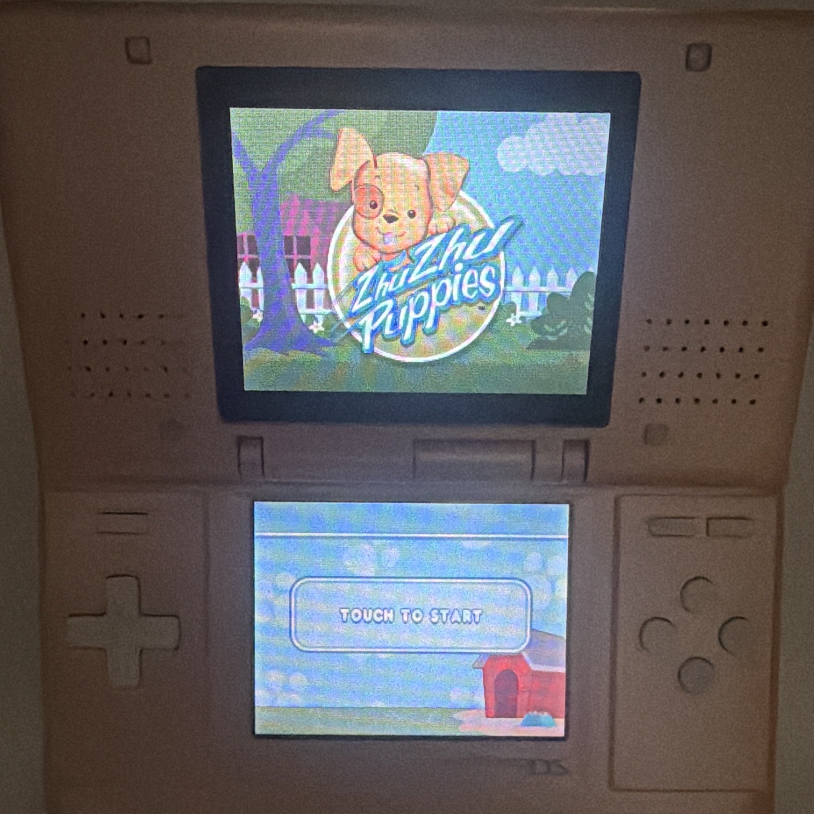 Nintendo DS Pink Handheld Console System -Charger included- Tested & Working