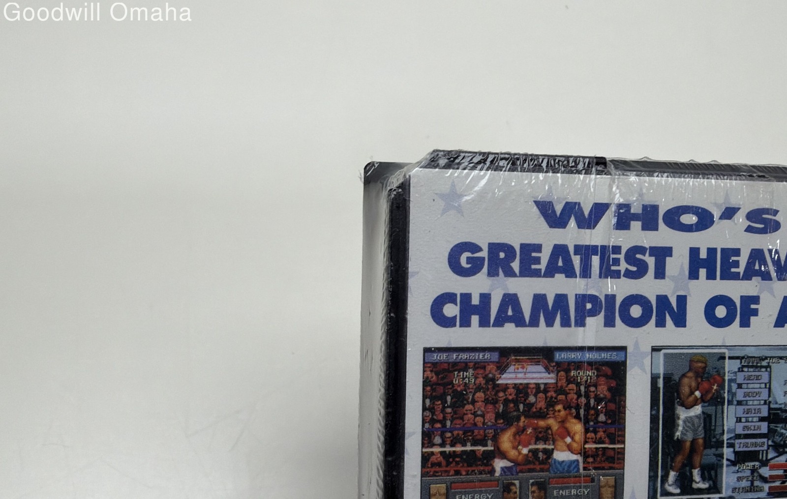 Sega Genesis – Greatest Heavyweights Boxing – NEW – SEALED – READ DESC