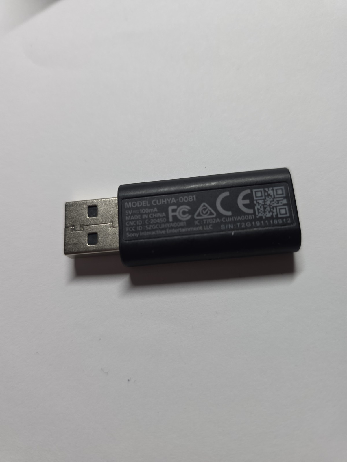 Sony CUHYA-0081 USB Wireless Dongle For Sony Playstation Wireless CUHYA-0080