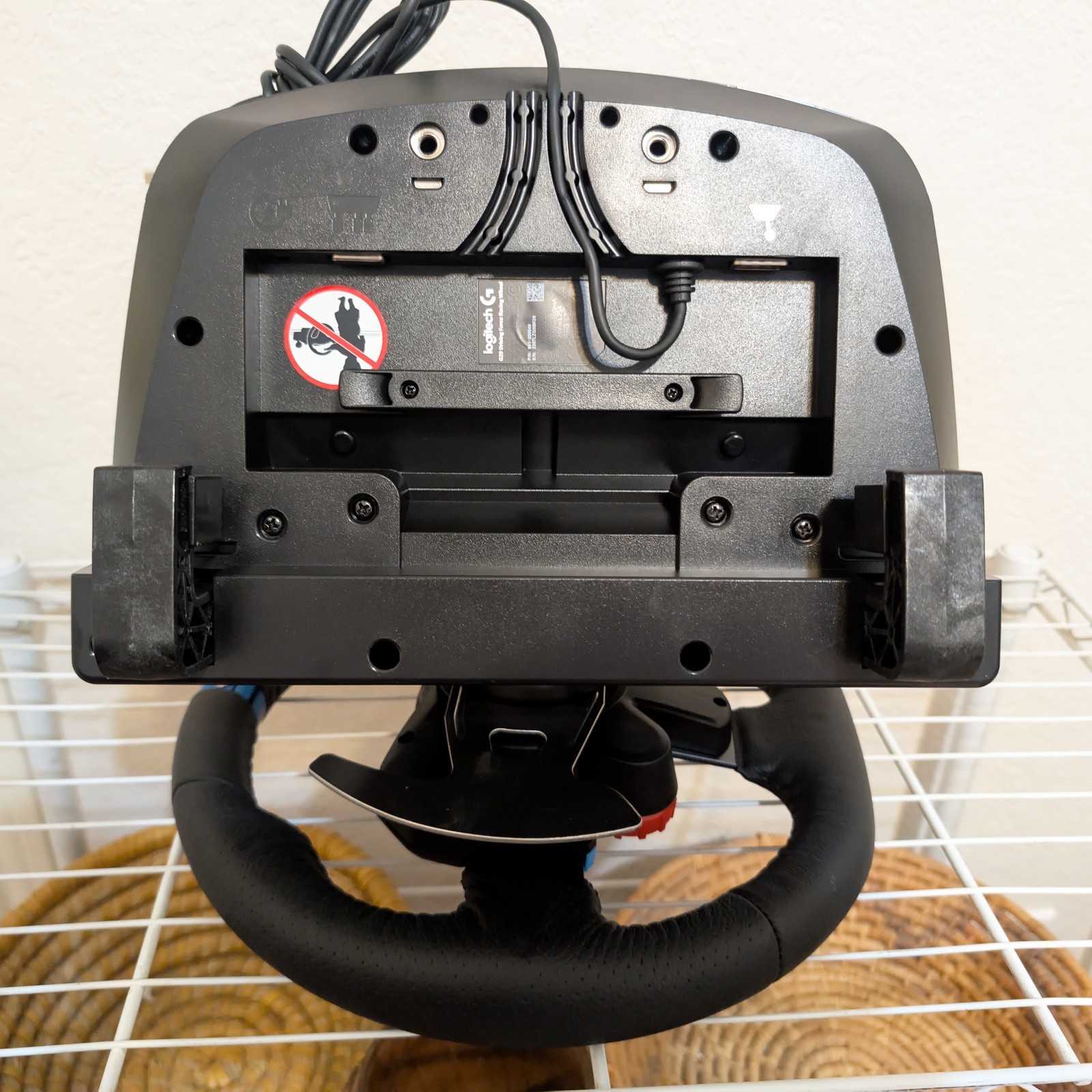 Logitech G29 Driving Force Racing Wheel & Pedals – Black (941-000110)