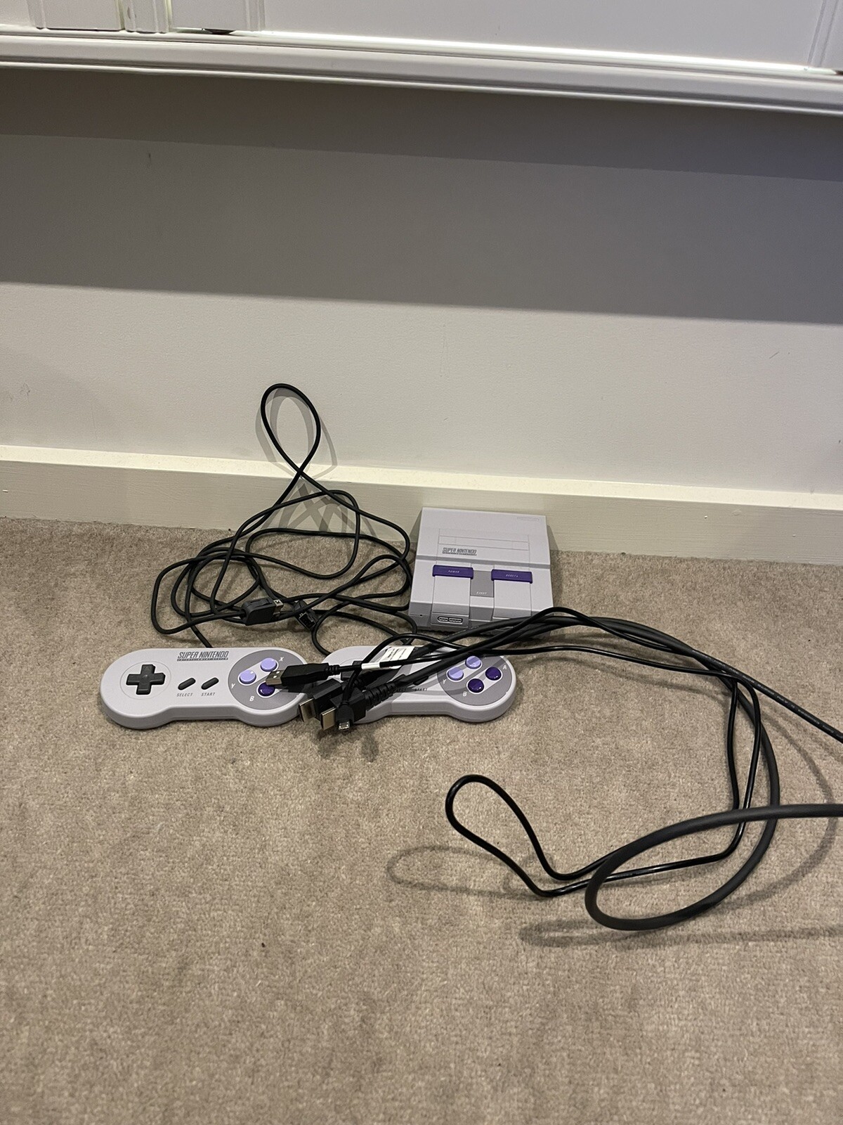 FREE SHIPPING Super Nintendo Entertainment System 2017 20+ Games NEW IN BOX