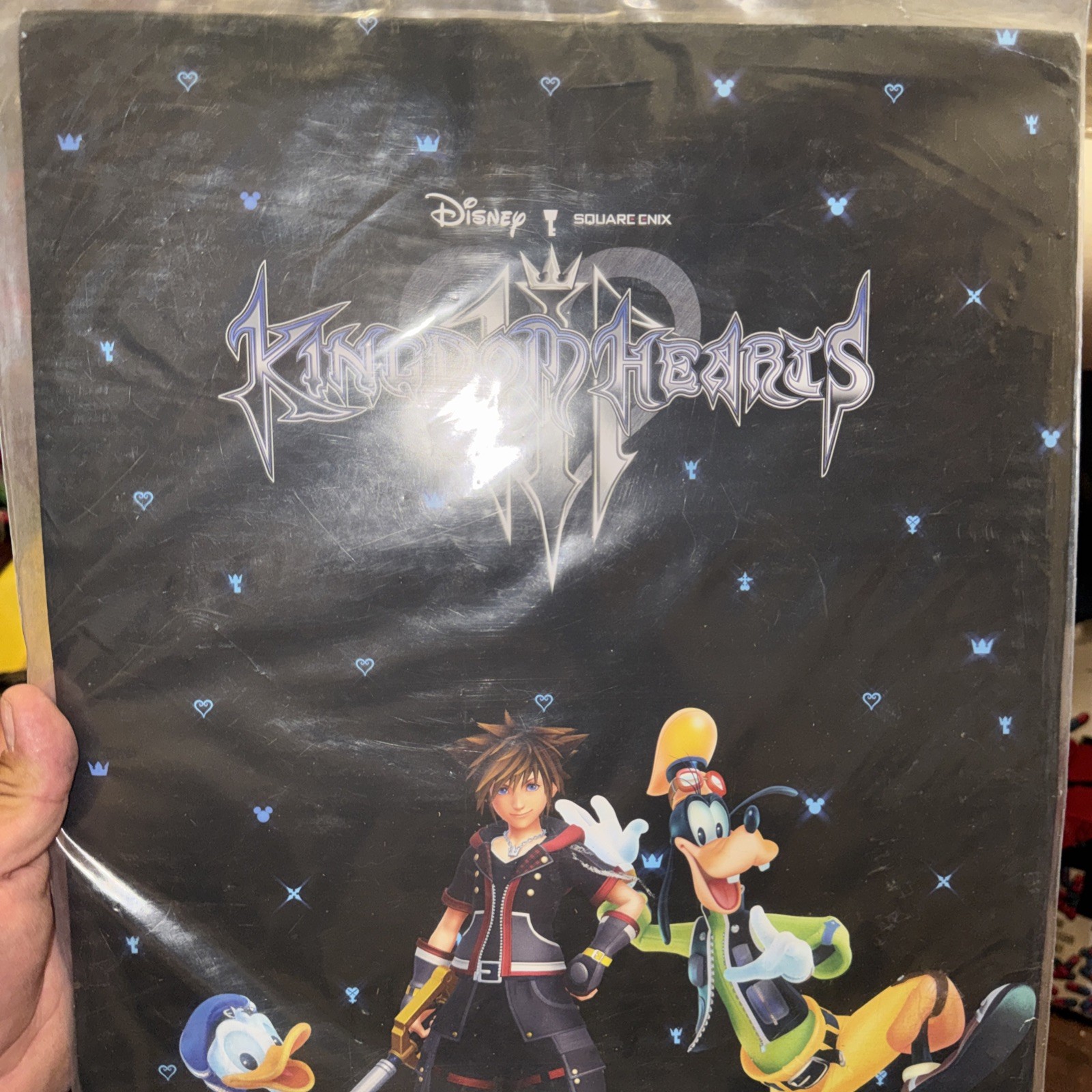 Kingdom Hearts III 3 Announcement DoubleSided Poster E3 2019 Rating Pending RARE