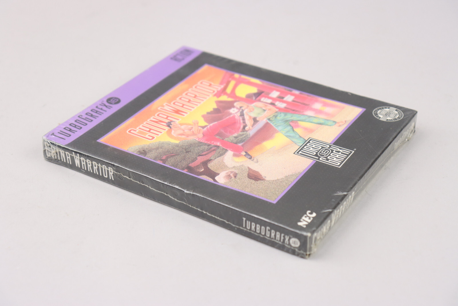 China Warrior NEC TurboGrafx-16 TG16 Factory Sealed 1989 Hudson Soft Ex. Rare!