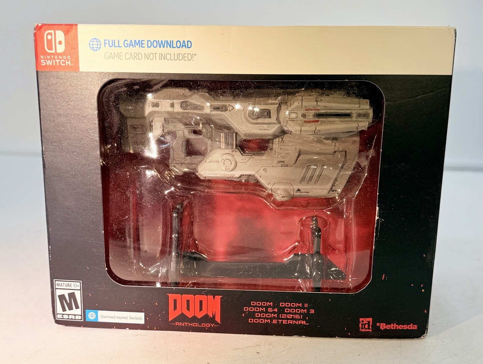 DOOM Anthology COLLECTORS EDITION Xbox Series X & Xbox One BFG Model No Code