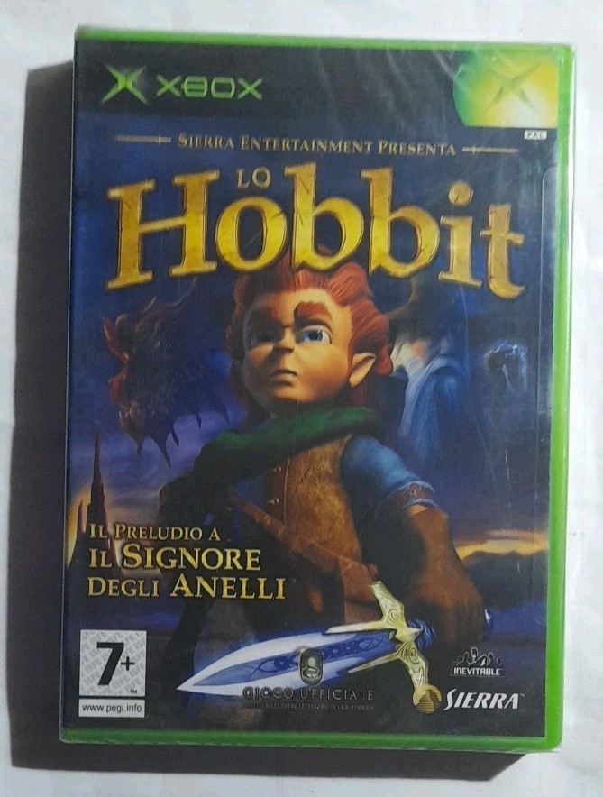 Xbox The Hobbit The Prelude to the Lord of the Rings Towards Italy New Sealed
