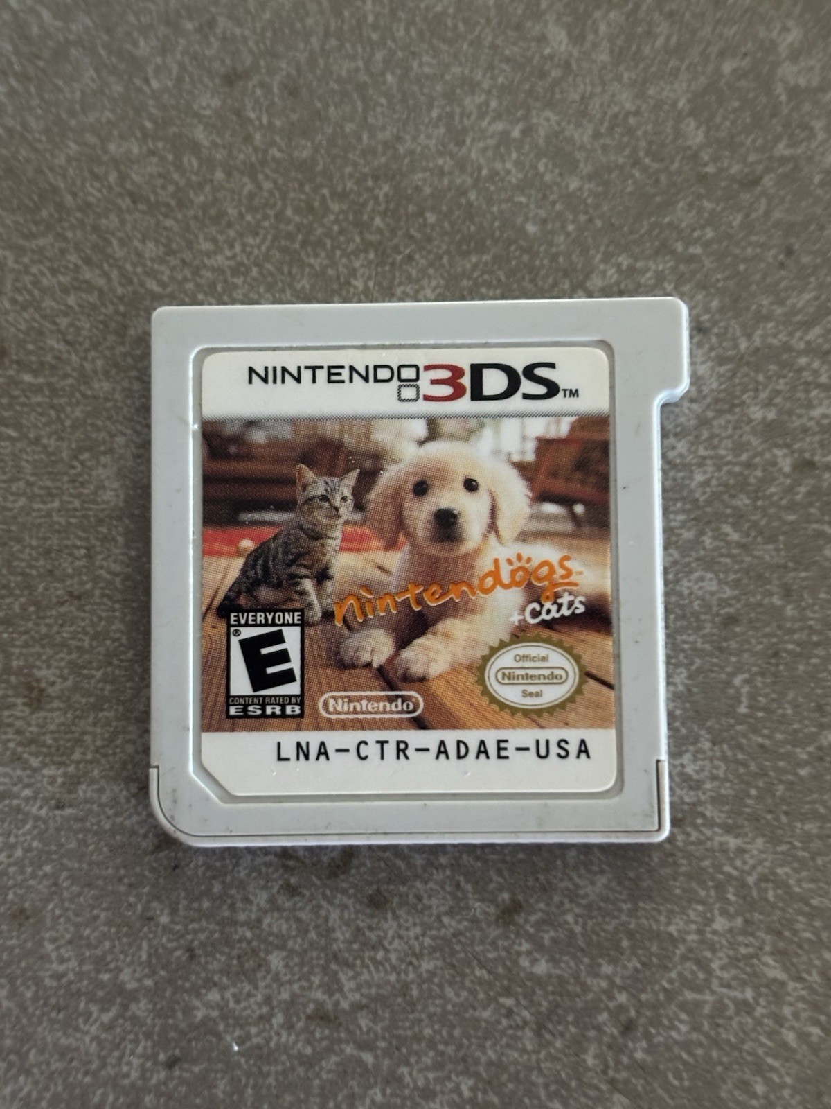 Nintendogs + Cats: Golden Retriever & New Friends (Nintendo 3DS, 2011)