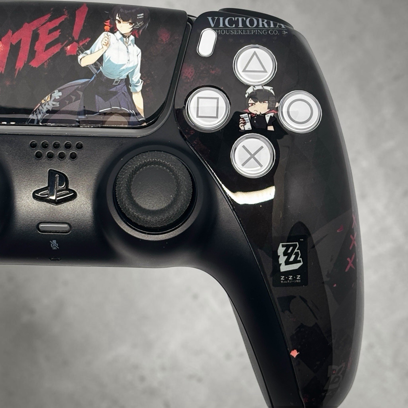 Ellen joe Ps5 custom controller zenless zone zero TMR Gloss Coating