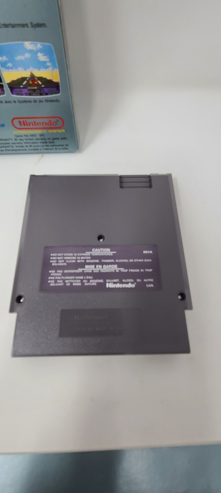 Rad Racer (Nintendo Entertainment System, 1987) CIB Complete Nice Shape