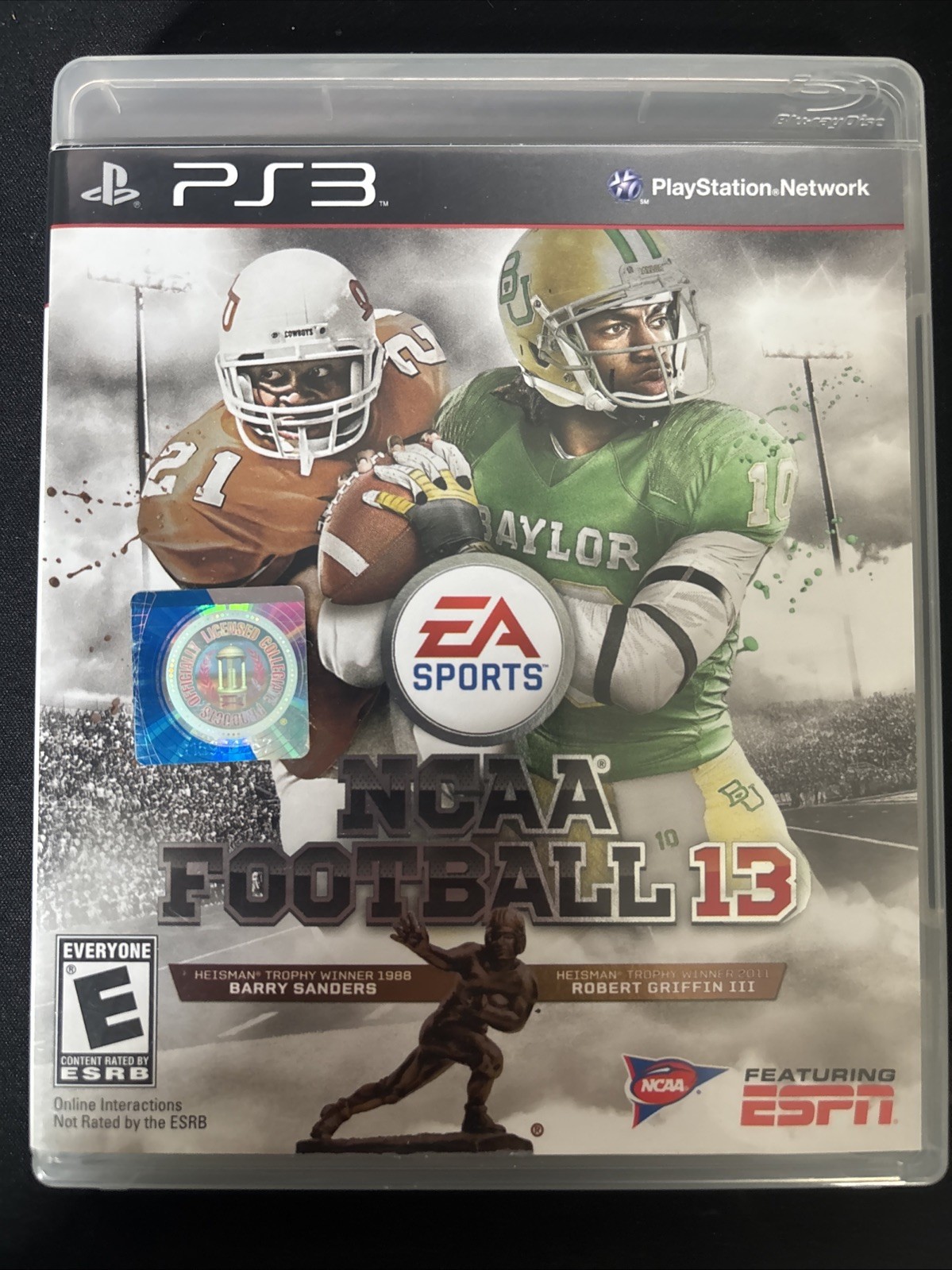 NCAA Football 13 (Sony PlayStation 3, PS3) Complete CIB Tested