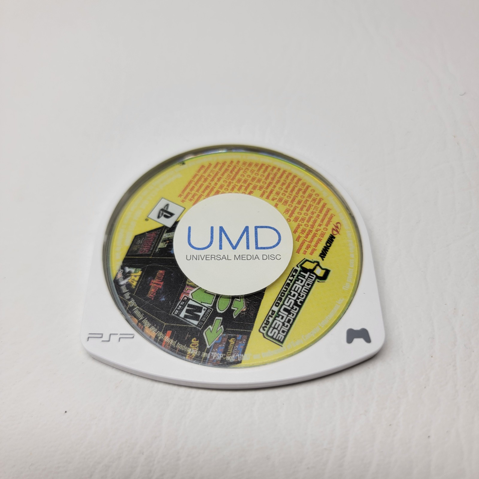 Midway Arcade Treasures Extended Play (Sony PSP, 2005) – Complete w/ Manual
