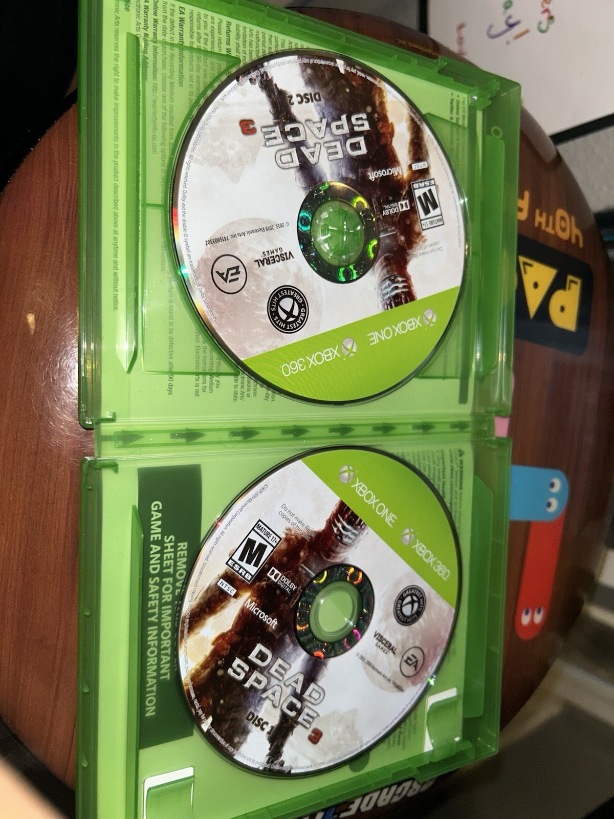 Dead Space 3 2 Disc Xbox 360 Xbox One English Game Tested Greatest Hits