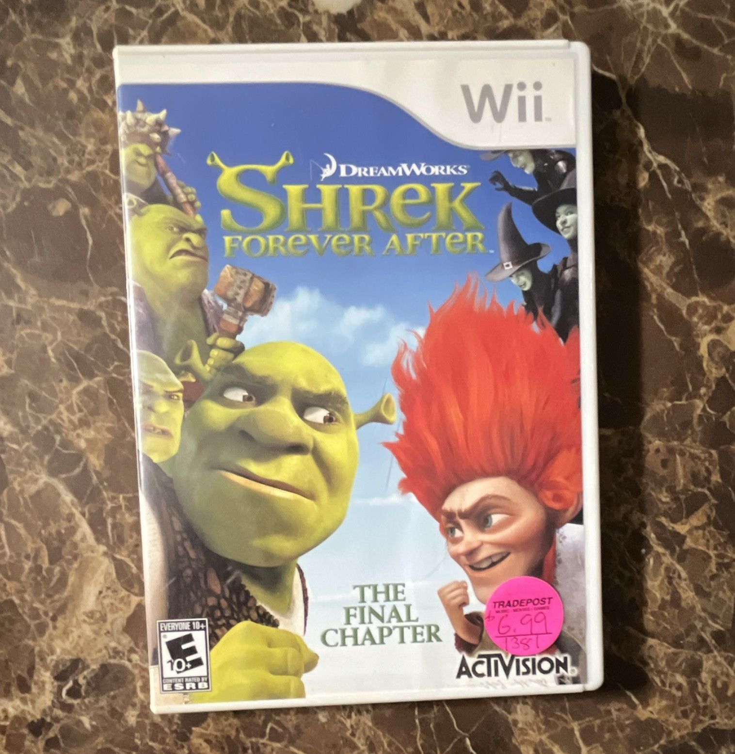 Activision Shrek Forever After: Final Chapter Nintendo Wii 2010 E10+ NTSC-U/C