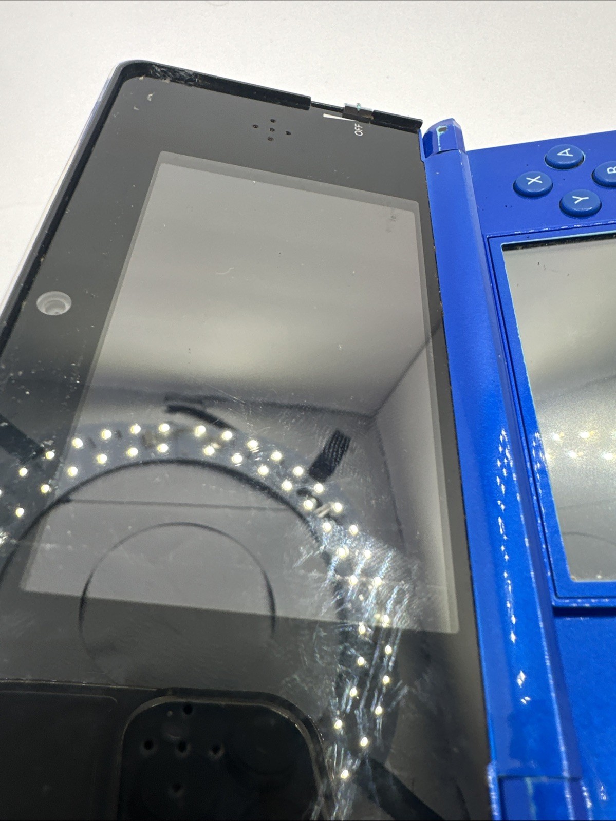 NINTENDO 3DS BLUE CTR-001(JPN) Powers On Parts Or Repair