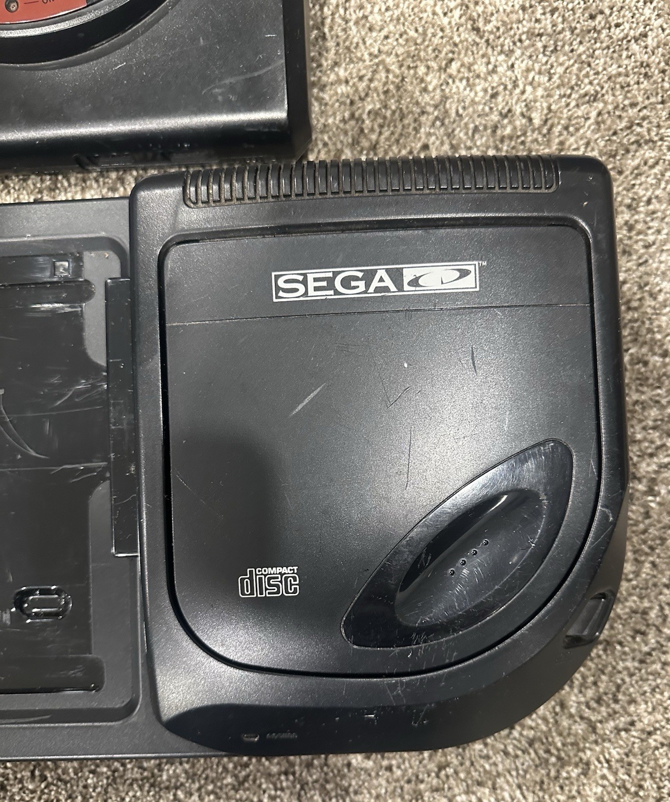 SEGA CD model 2 with SEGA Genesis 16-Bit Home Console