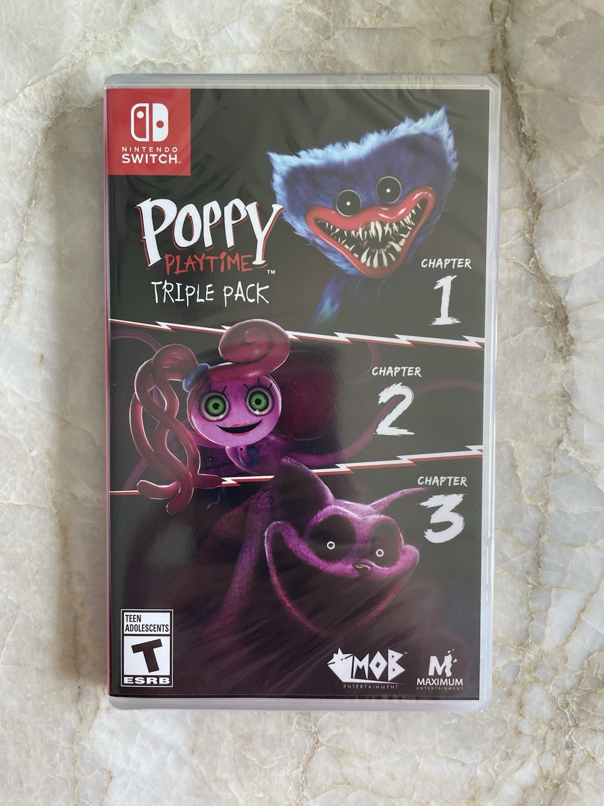Poppy Playtime Triple Pack Nintendo Switch Brand New Sealed Game