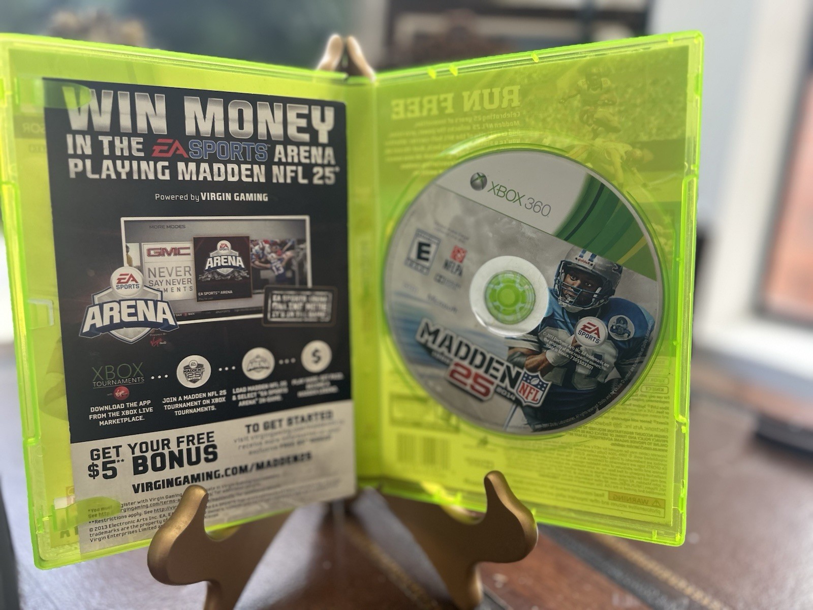 EA Sports Madden NFL 25 Xbox 360 American Football Game Better with Kinect