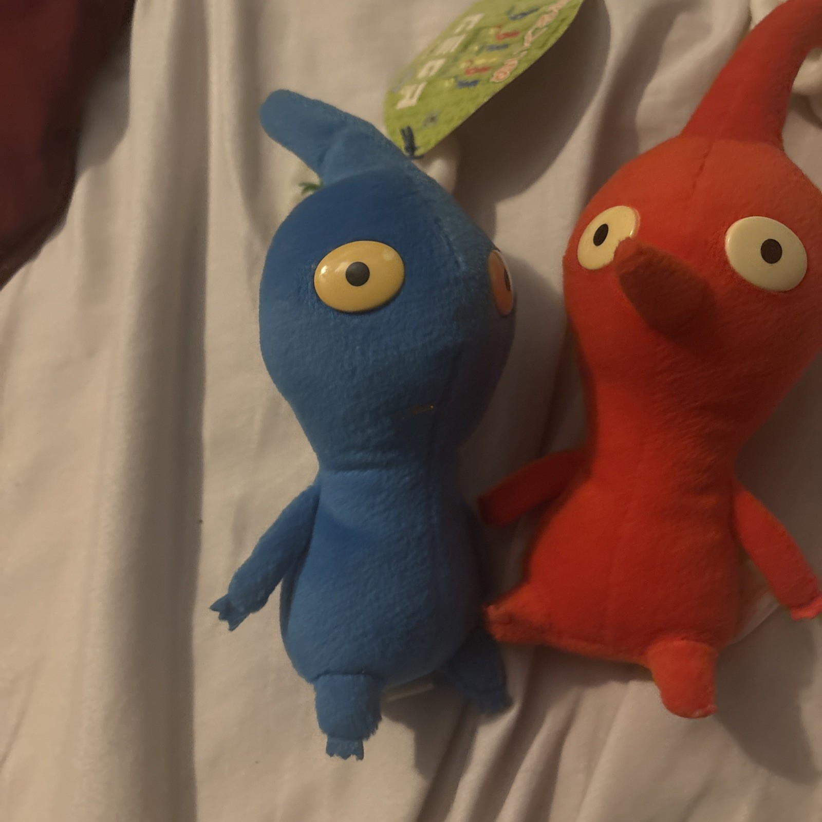 Pikmin Rare 2001 Nintendo Japan GameCube Banpresto Plush Figure Red Blue NWT