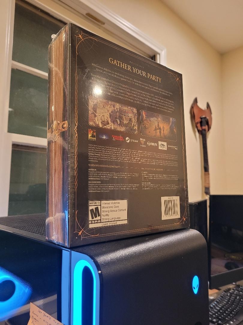 Baldur’s Gate 3 – Deluxe Edition – 2024 PC Steam Larian Collector New-Unopened!