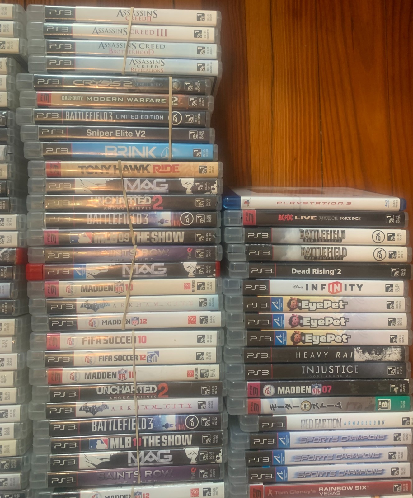 PlayStation 3 PS3 Games BULK Lot – 133 Games – *READ* – All Working!