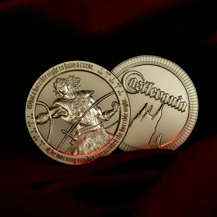 Castlevania Simon Belmont Limited Edition Collectible Coin Tok Figure RARE LE