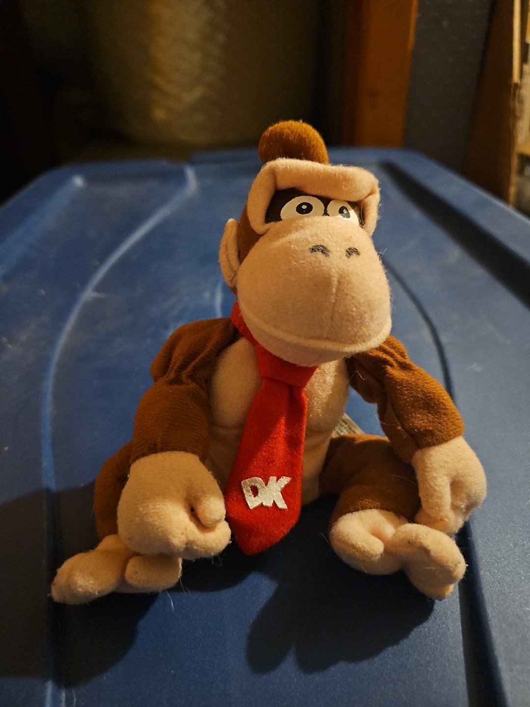Vintage 1997 BD&A Nintendo Donkey Kong 64 Beanie Bean Bag Plush