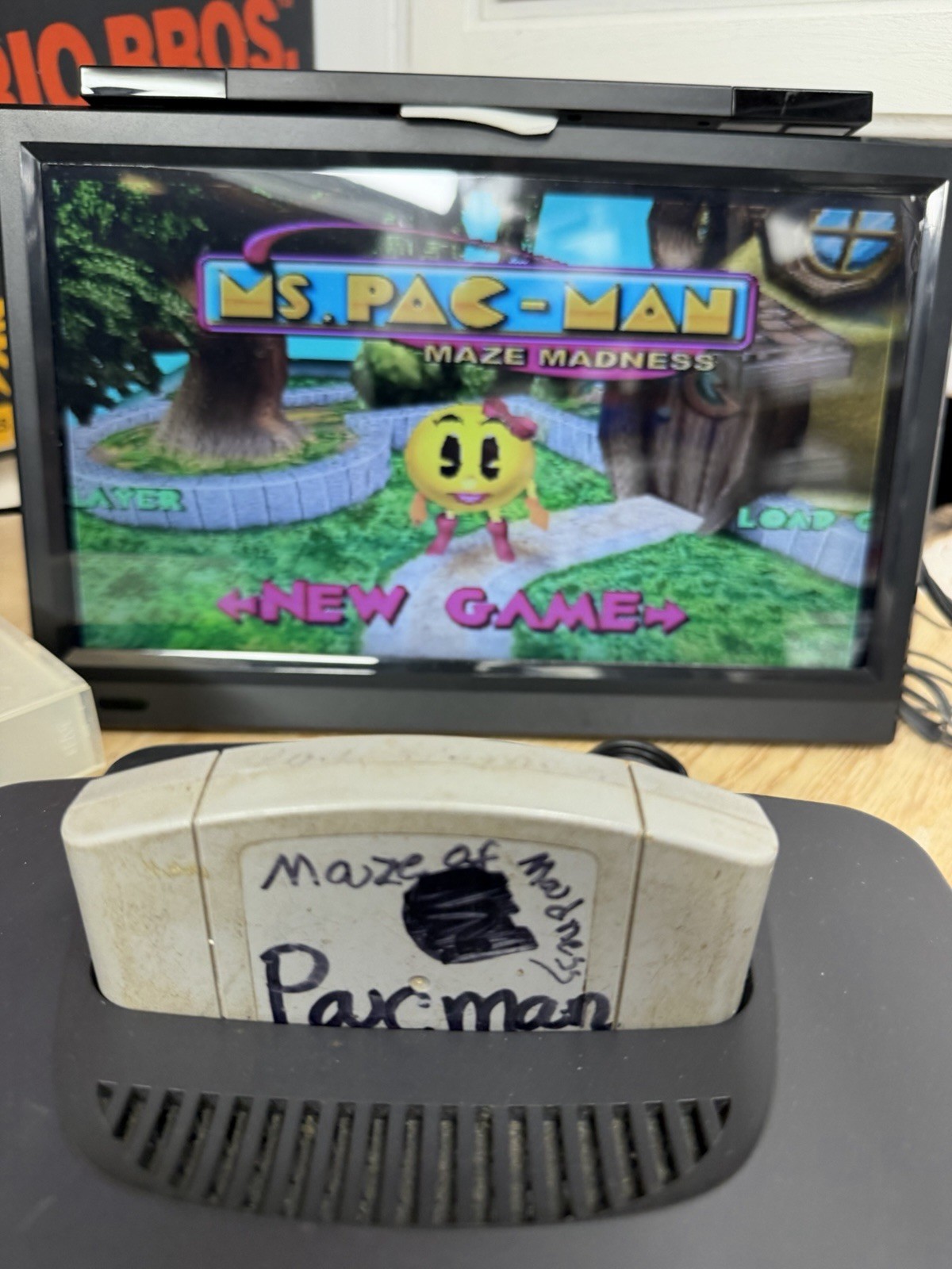 Ms. Pac-Man Maze Madness Nintendo 64 N64 Game