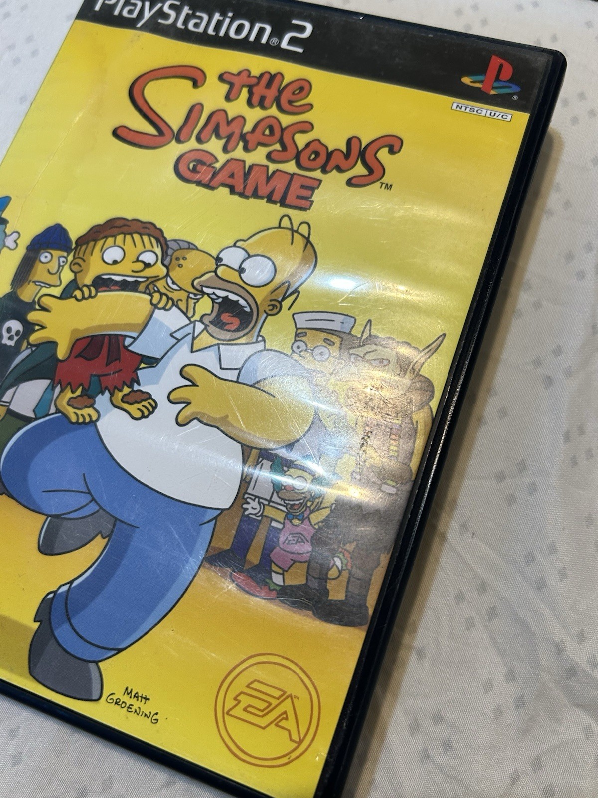 The Simpsons Game PlayStation 2 PS2 with manual untested