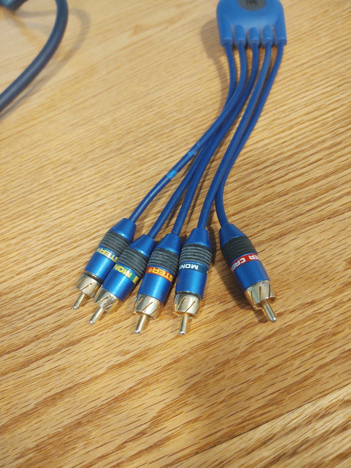 Monster Game Component Stereo, Audio, Video AV Cable for PlayStation 2 PS2
