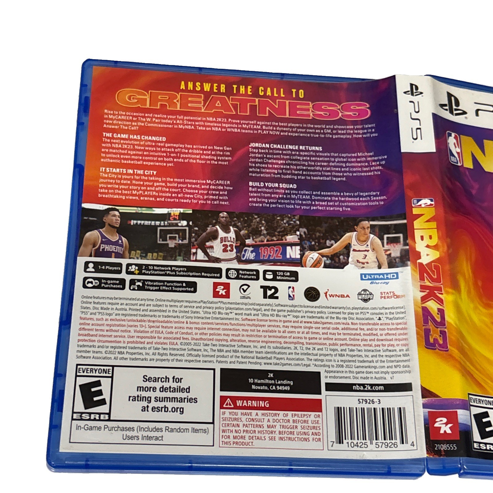 NBA 2K23 – Sony PlayStation 5 PS5 Tested and Working