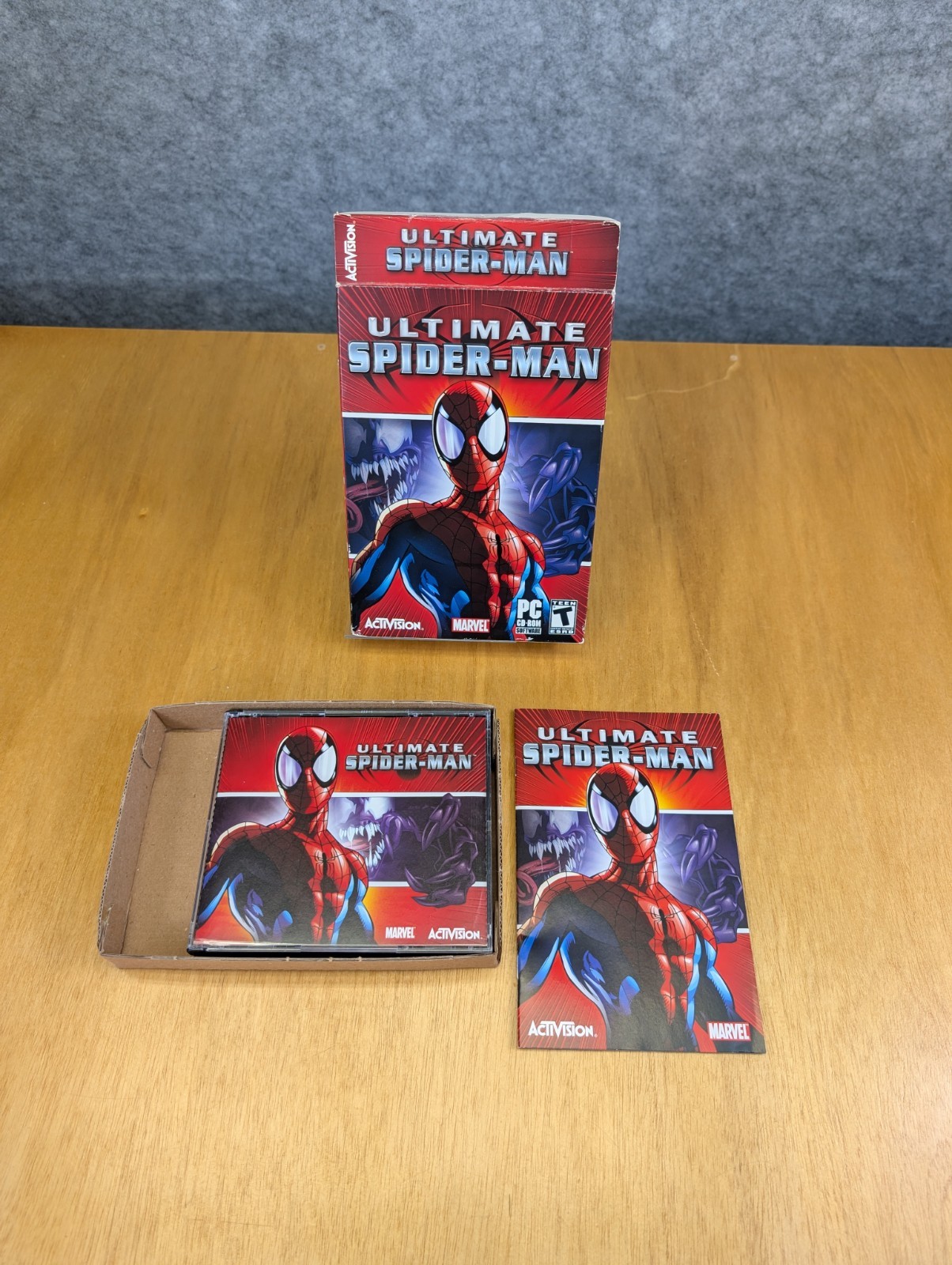 Ultimate Spider-Man Activision Marvel Jewel Case PC 2005 W/ Box * Clean Discs *