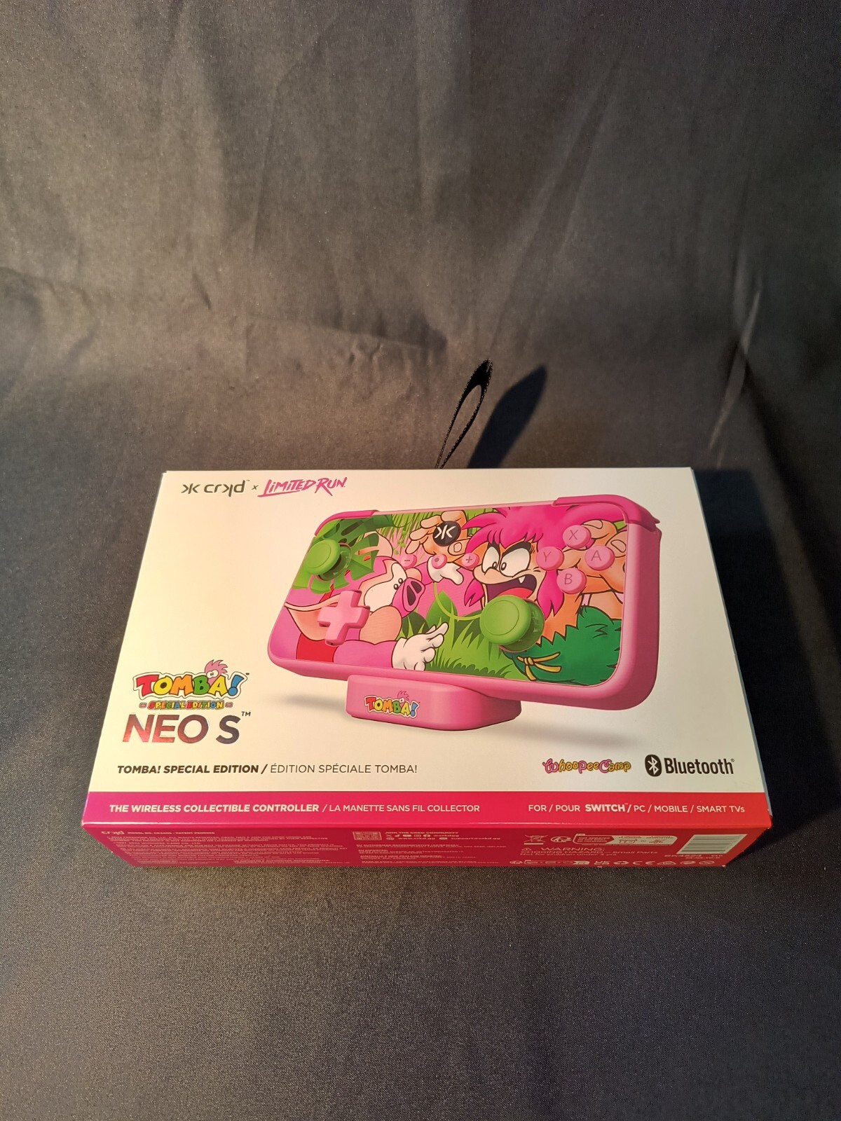 TOMBA! Special Edition CRKD NEO S Controller w/ Charging Dock NEW Only 1000 Made