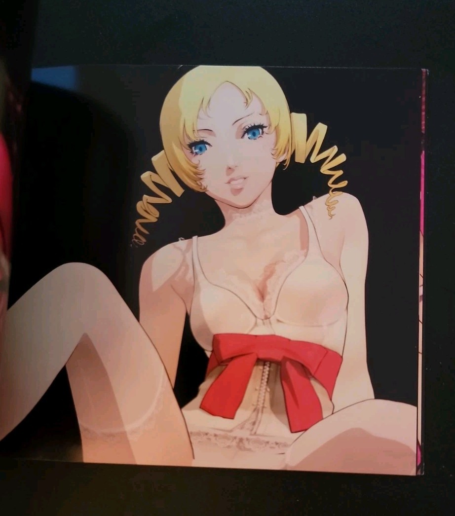 Catherine Sound Disc and Art Book Japan Xbox 360 XB360 PS3 New Unused 100%!