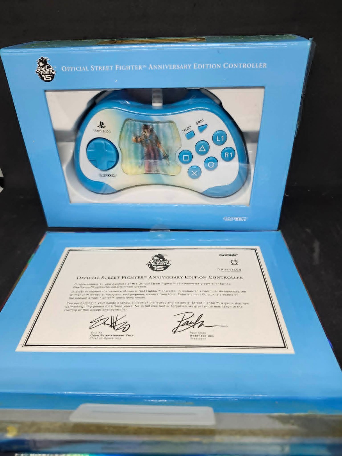 NubyTech Street Fighter 15th Anniversary Chun-Li Controller PS2 Wired